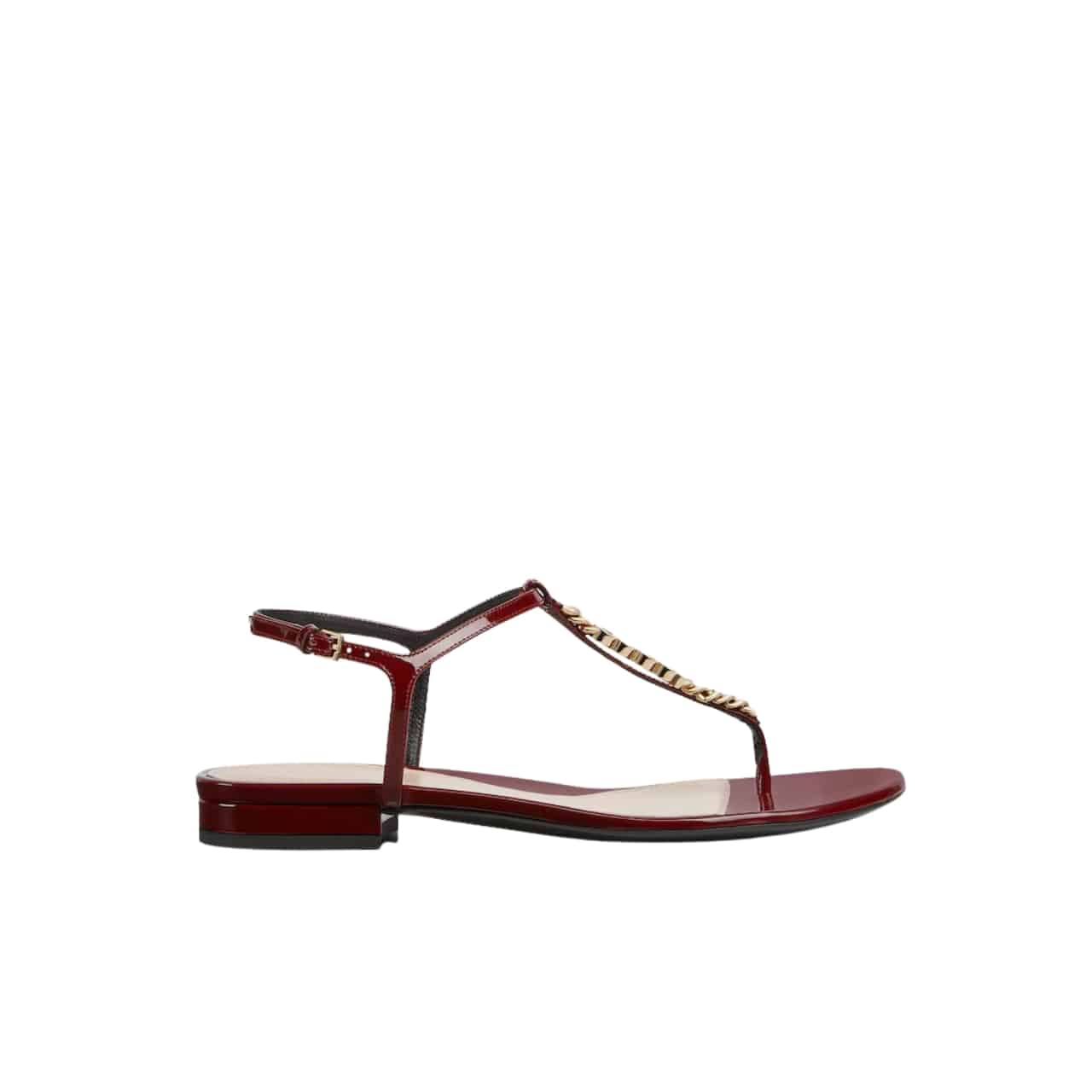 Gucci Signoria Thong Sandal Red ?782415 Bnc00 6207