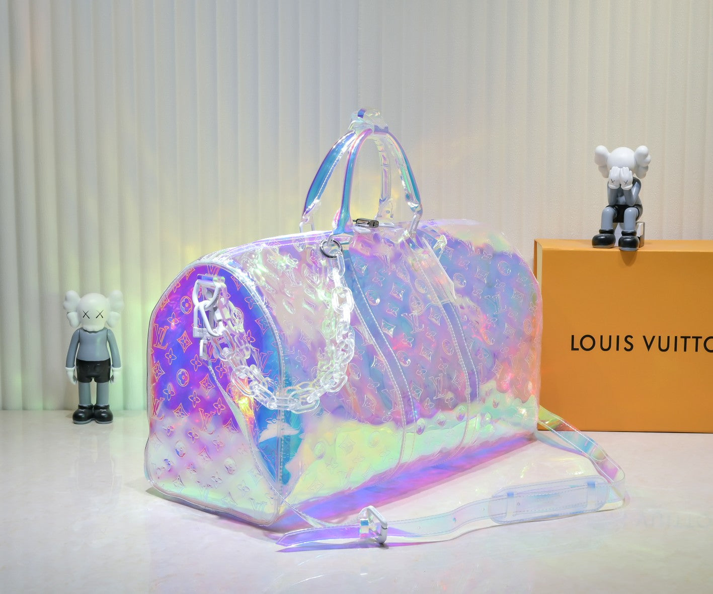 Louis Vuitton Keepall Bandouli Re 50 Prism Hologram 50cm M53271