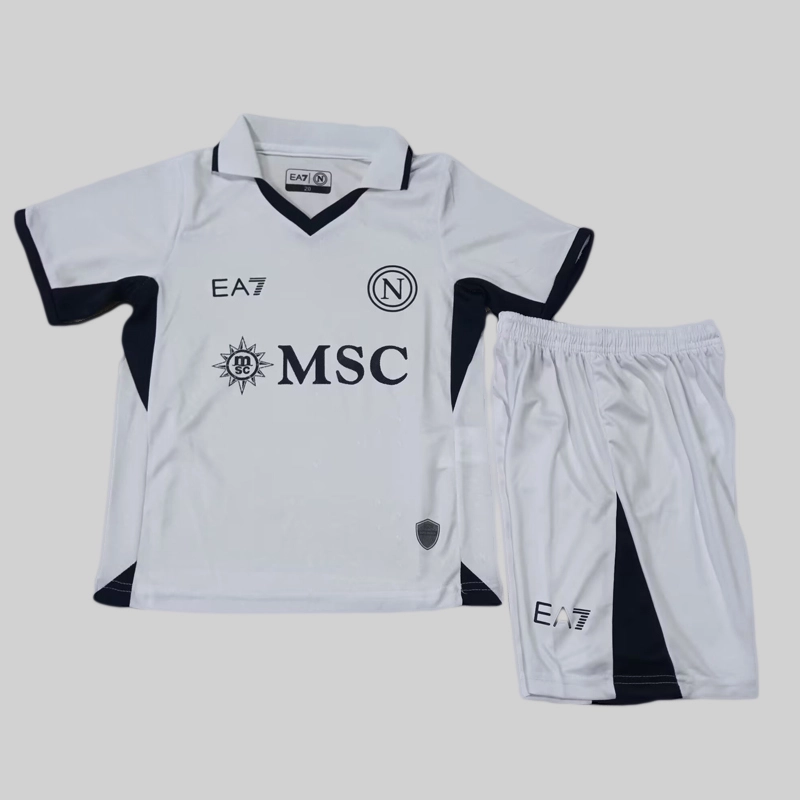 2024-25 Napoli Away Kids Kit jersey