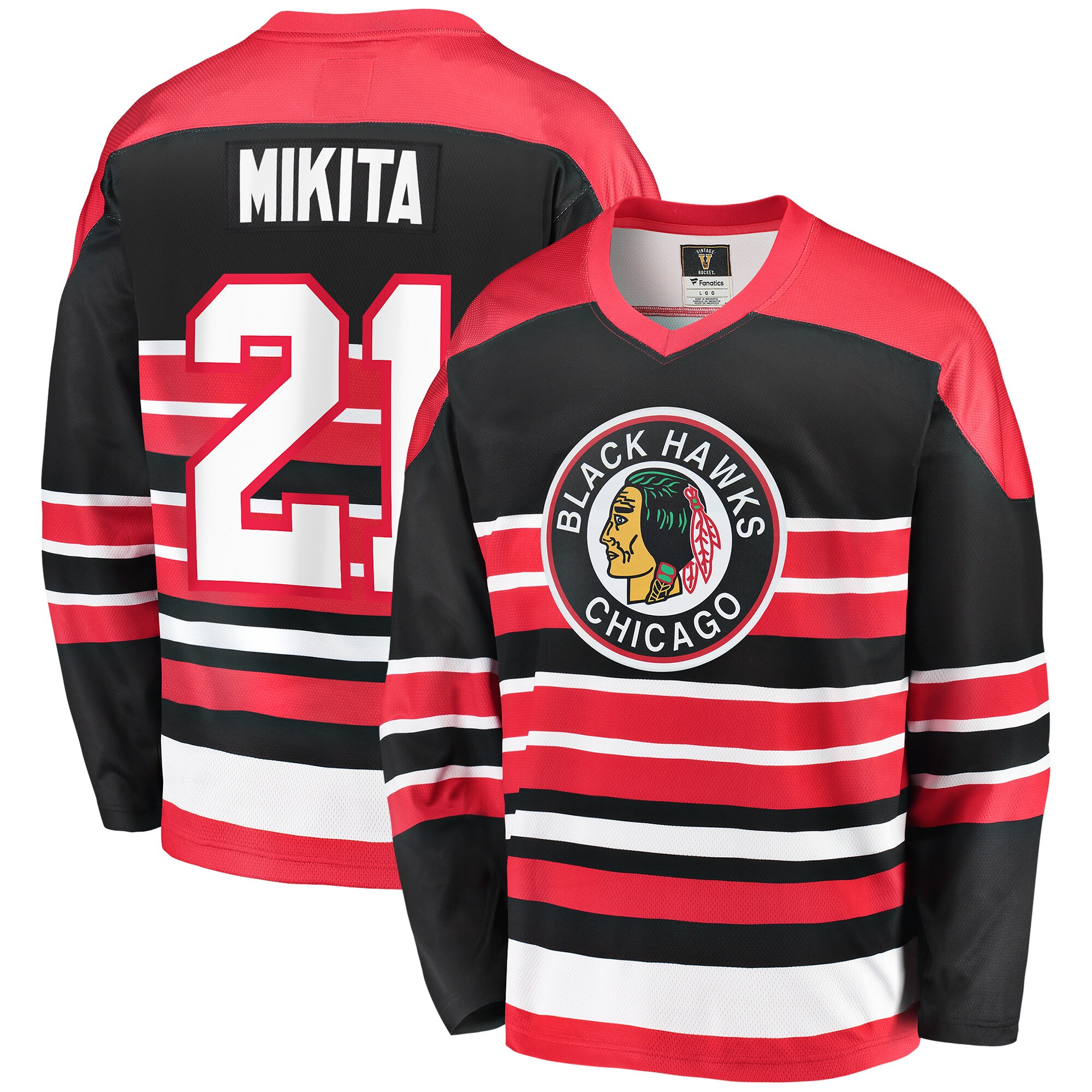 Stan Mikita Chicago Blackhawks Fanatics Premier Breakaway Retired Player Jersey – Red