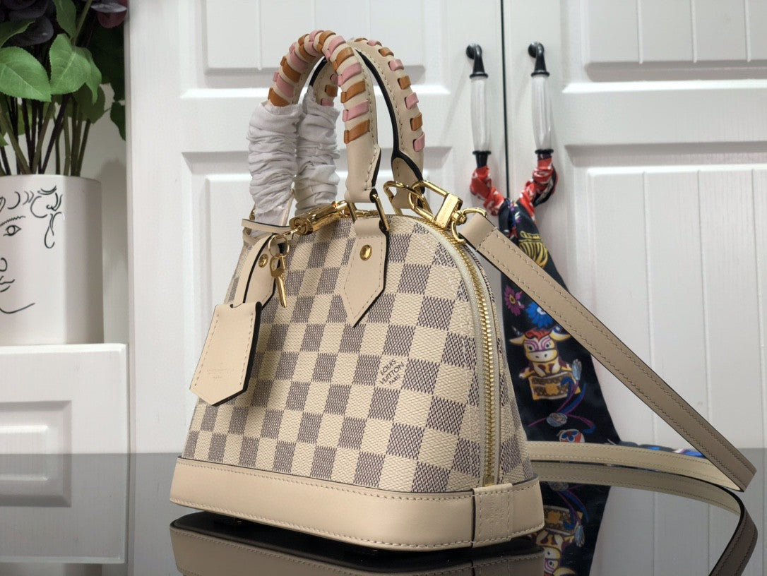 Louis Vuitton Damier Azur Alma Bb 23Cm