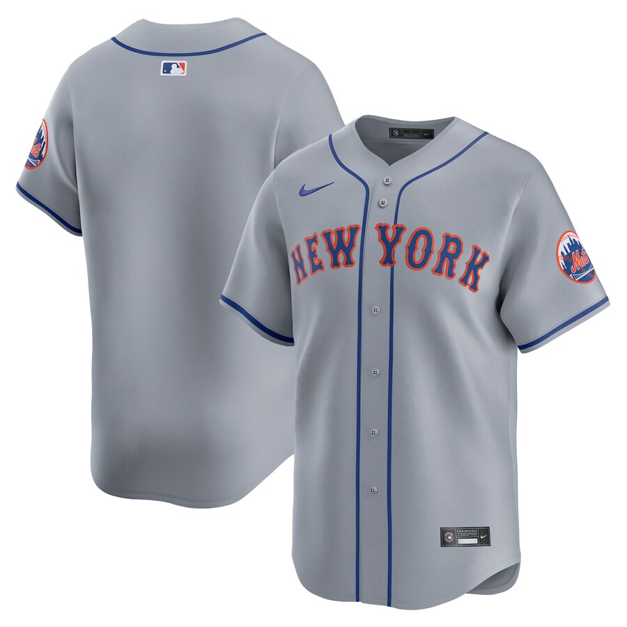 New York Mets Away Limited Jersey Gray