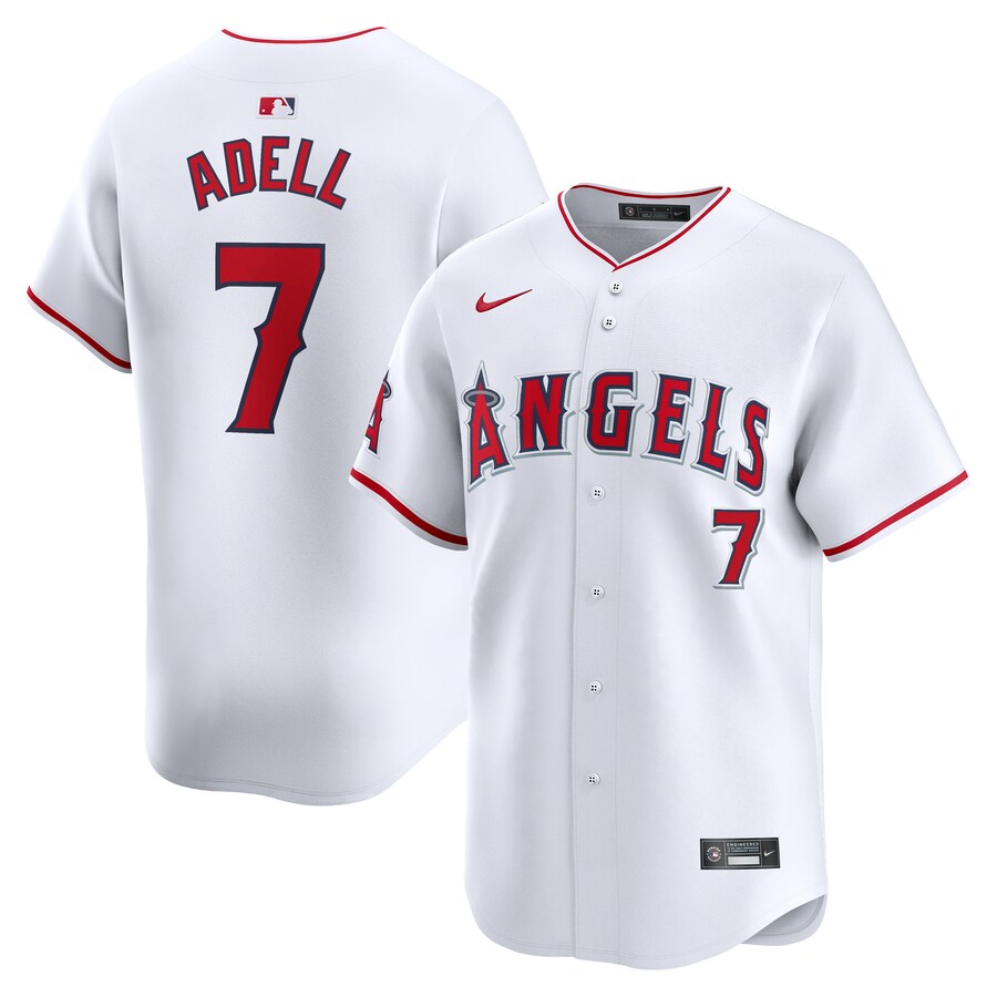 Jo Adell Los Angeles Angels Home Limited Player Jersey White