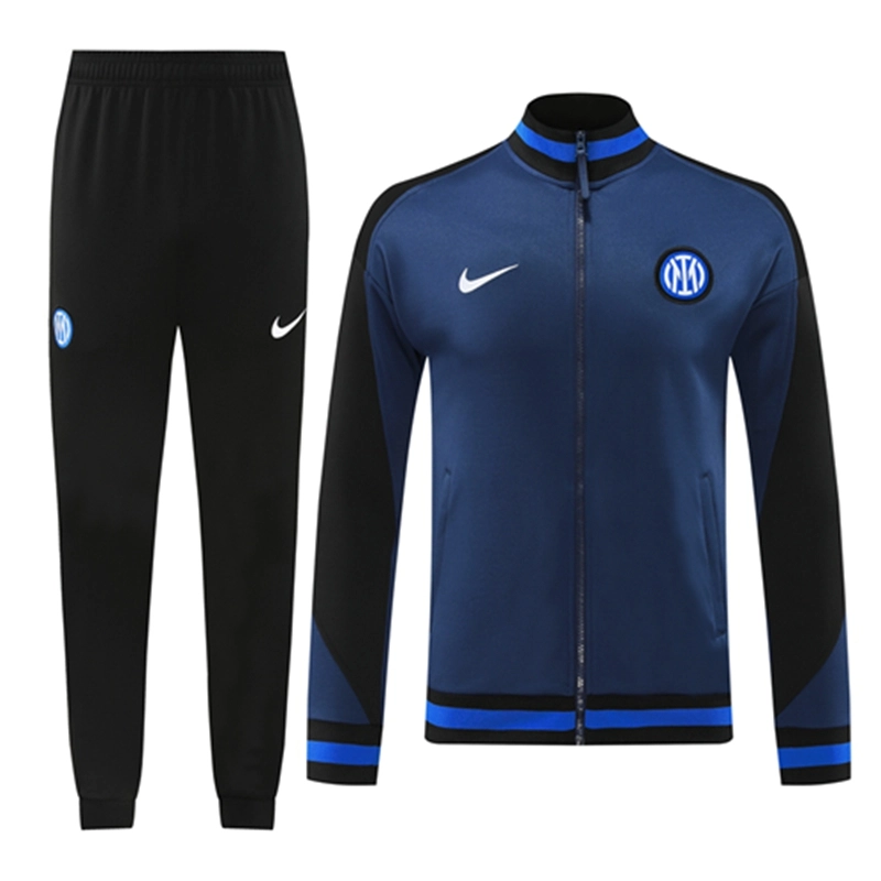 2024-25 Inter Milan 02 Dark Blue Jacket Set S-2XL