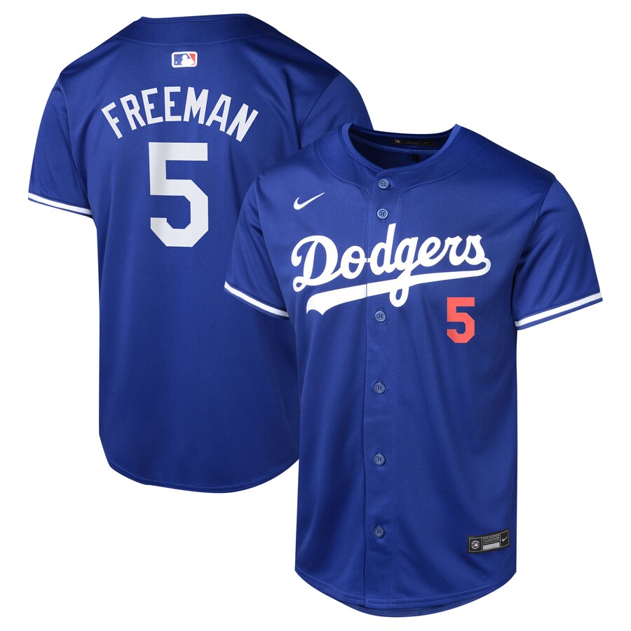Freddie Freeman Los Angeles Dodgers Youth Alternate Limited Player Jersey  Royal