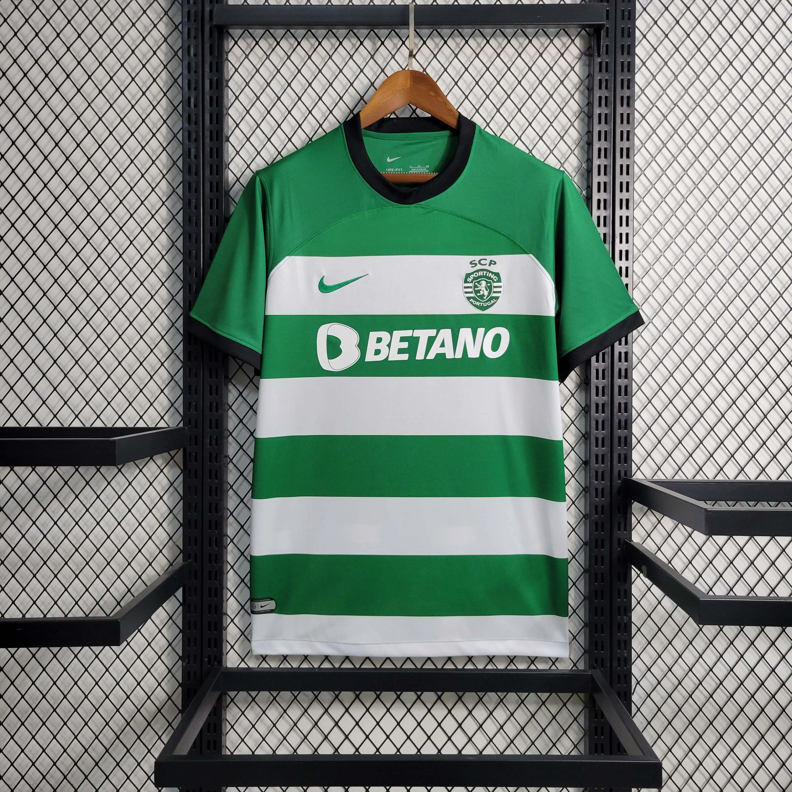2023-24 Sporting Lisbon Home Football Shirt