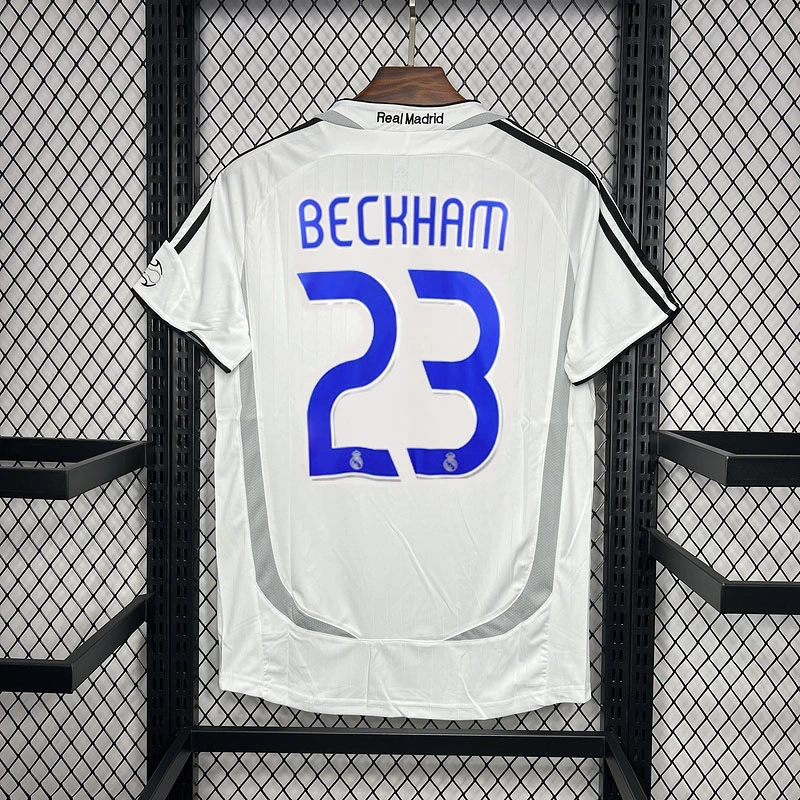 Retro 2006-07 Real Madrid home Football jersey retro