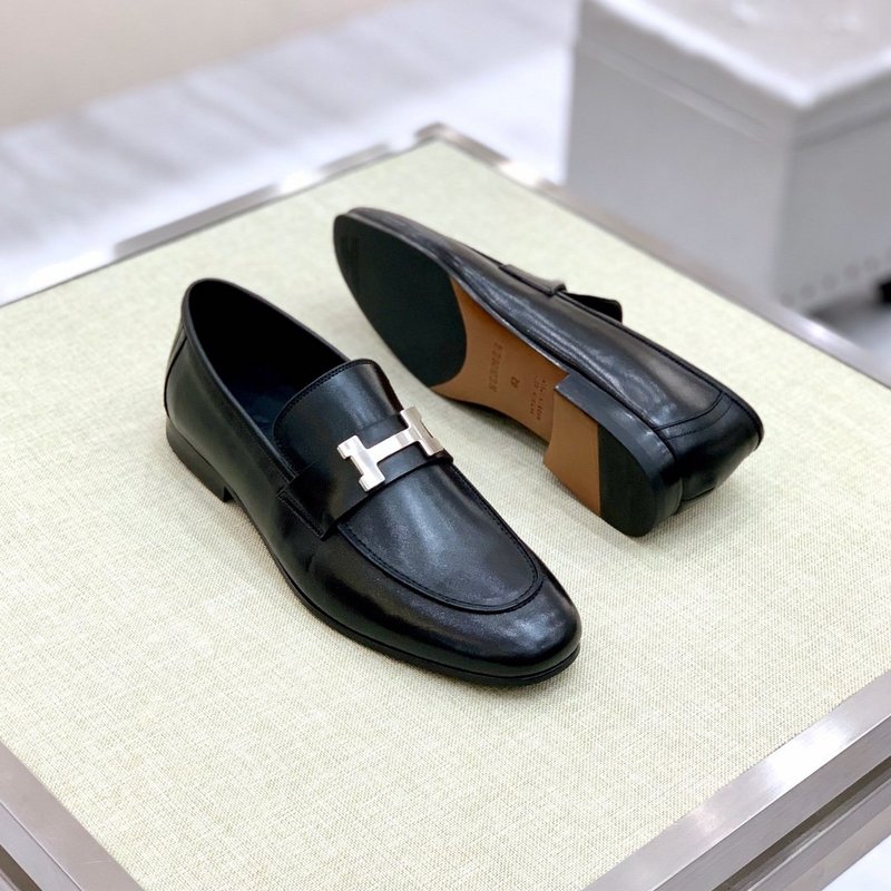 HERMES PARIS LOAFER BLACK