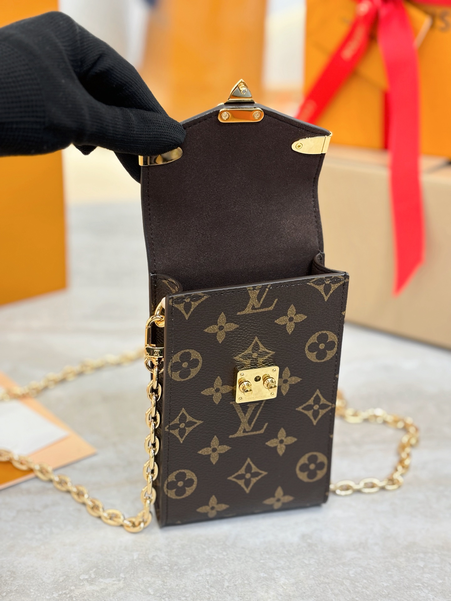 Louis Vuitton LV Phone Pouch Métis Monogram M13572 17.5cm/ 6.9in