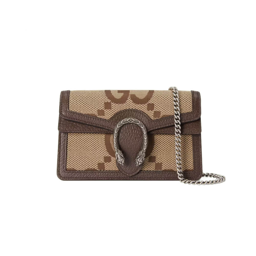Gucci Dionysus Jumbo GG Super Mini Bag