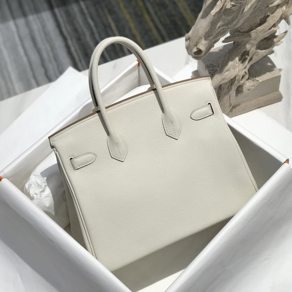 Hermès Birkin 30 White Togo Leather with Gold Hardware 30cm