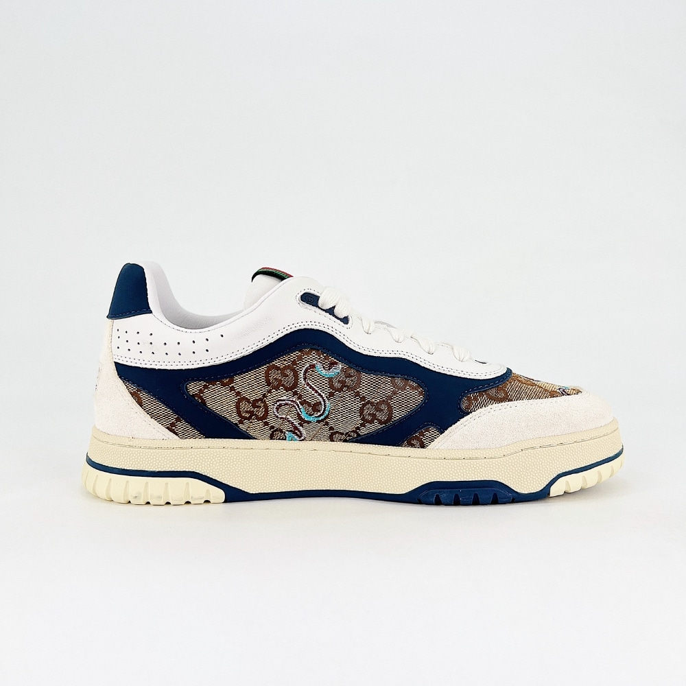 Gucci Men’S Gucci Re Web Trainer Black 821730 Aaemc 9566