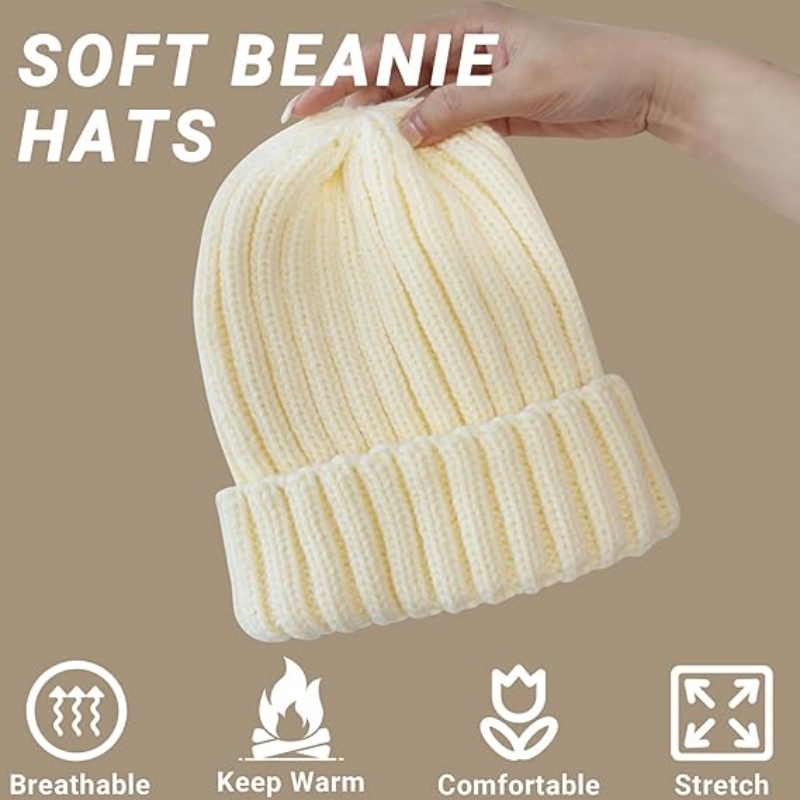 Thick Warm Winter Hats