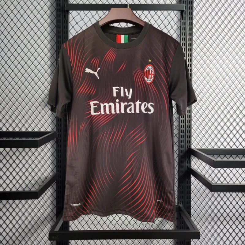 Retro 2019-20 AC Milan Away game football jersey retro