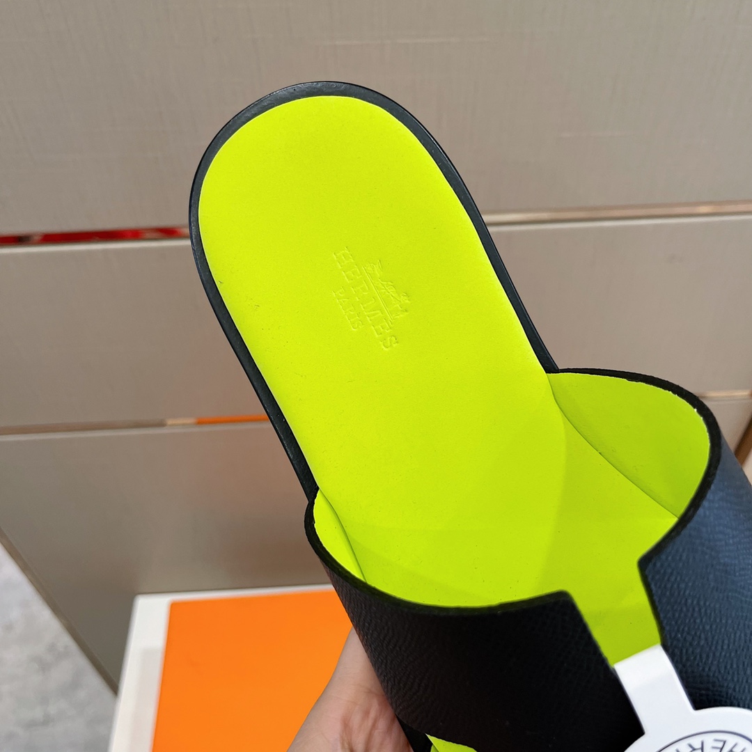 HERMES SANDAL IZMIR BLACK