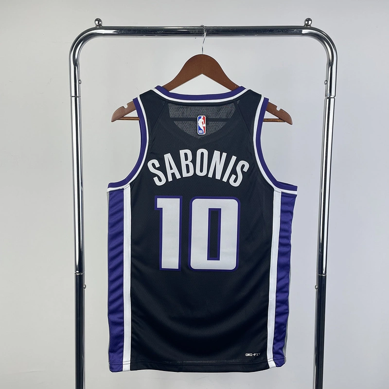 2024 NBA Sacramento Kings 10 SABONIS Basketball Jersey