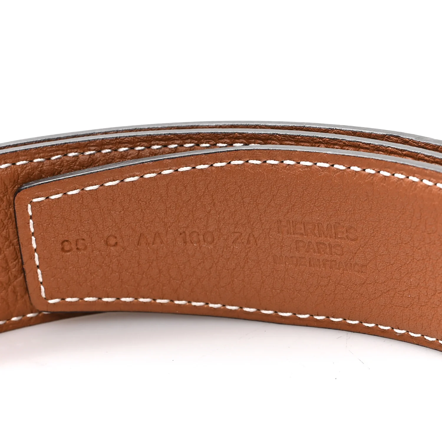 Box Togo H Belt 85 34 Black Gold