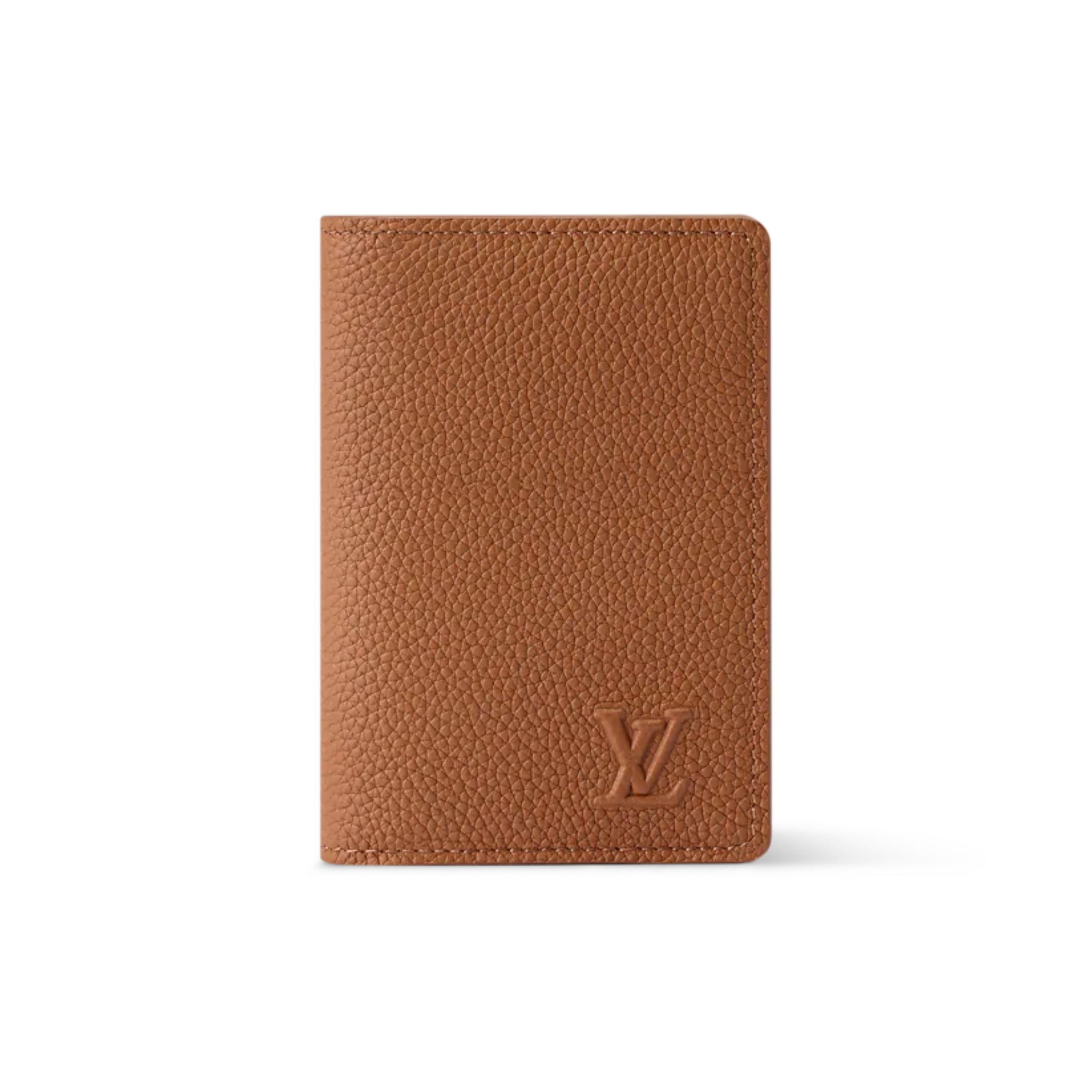 Louis Vuitton Pocket Organizer 7.5cm Tan M25952