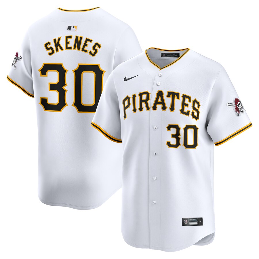Paul Skenes Pittsburgh Pirates Home Limited Player Jersey White