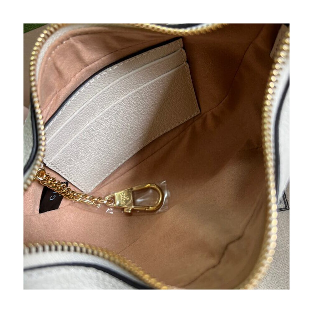 Gucci Ophidia GG Mini Bag White