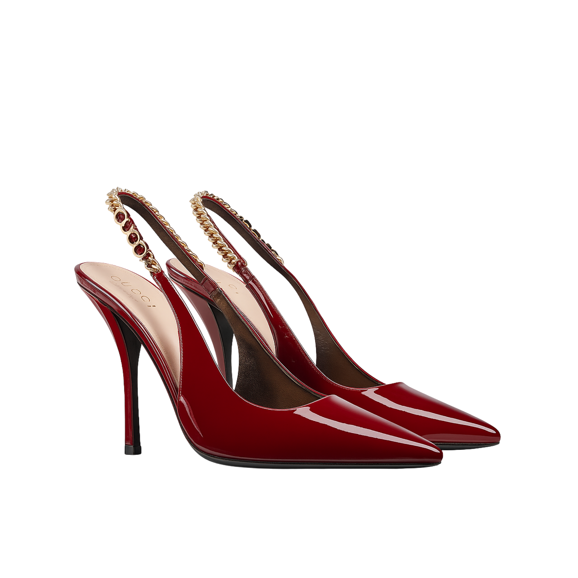Gucci Signoria Slingback Pump Red 783821 Bnc80 6207