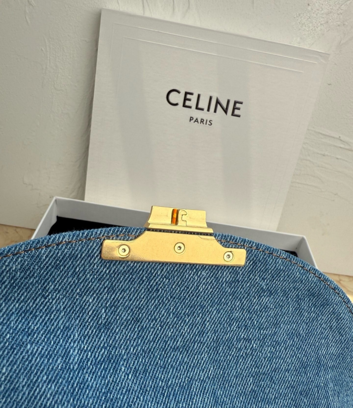 CELINE TEEN NINO Denim Bag