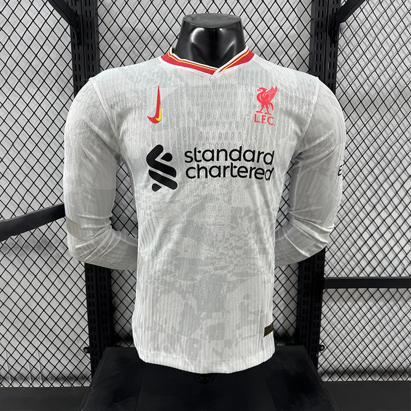 Player 2024-25 Liverpool III Away Long sleeves Football jersey
