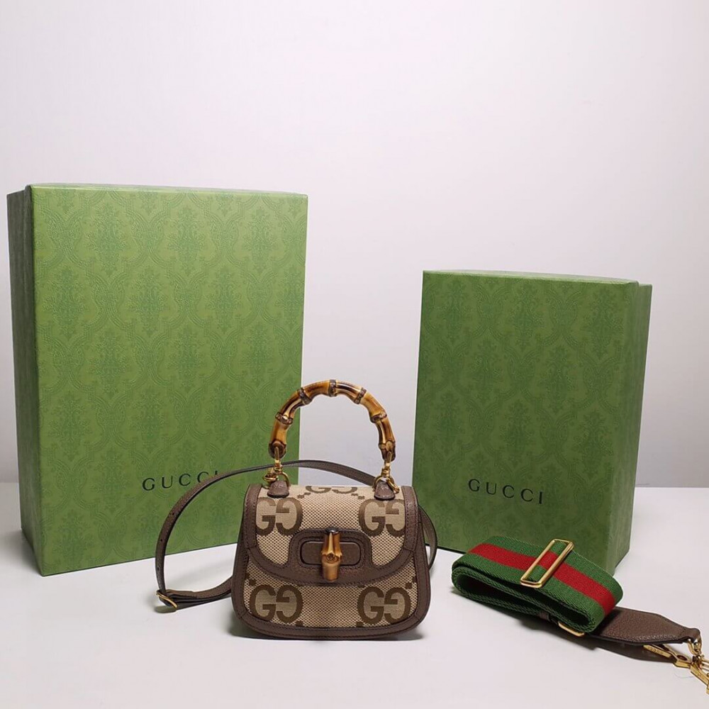 Gucci Bamboo 1947 Jumbo GG Mini Bag