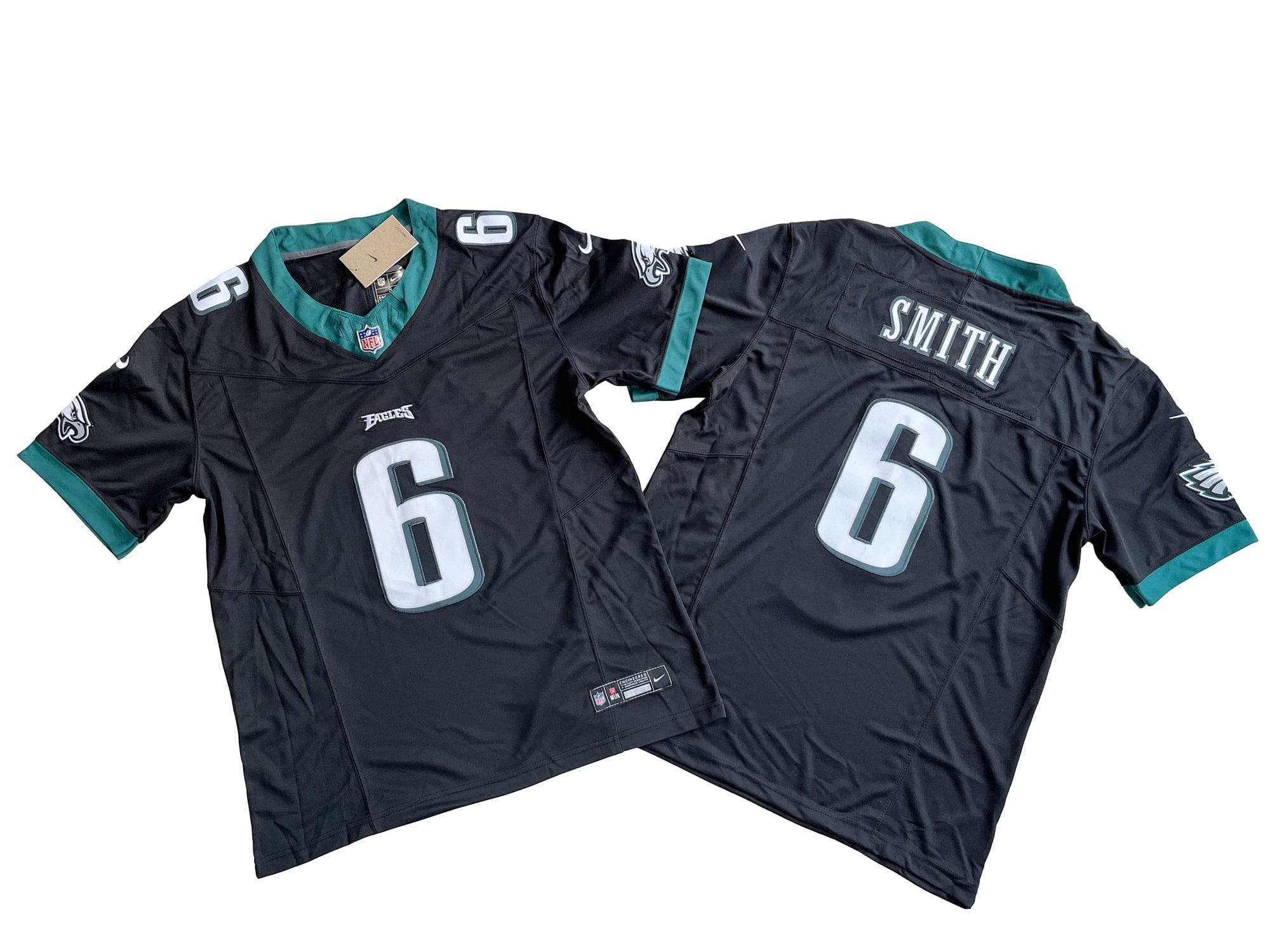 Philadelphia Eagles 6# DeVonta Smith Nike Vapor F.U.S.E. Limited Jersey