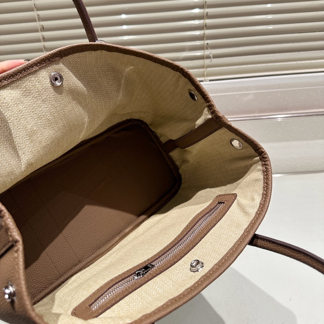 Hermes Garden Party Voyage 30 Bag Brown 30cm