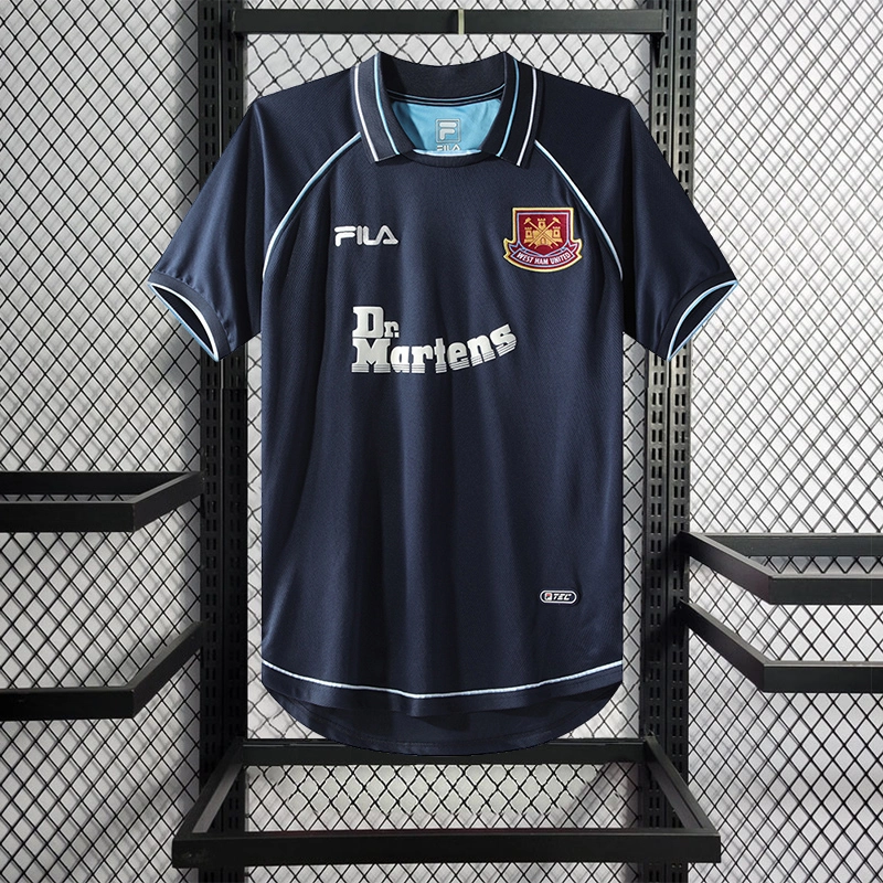 Retro 1999-01 West Ham United Third Away Football jersey retro