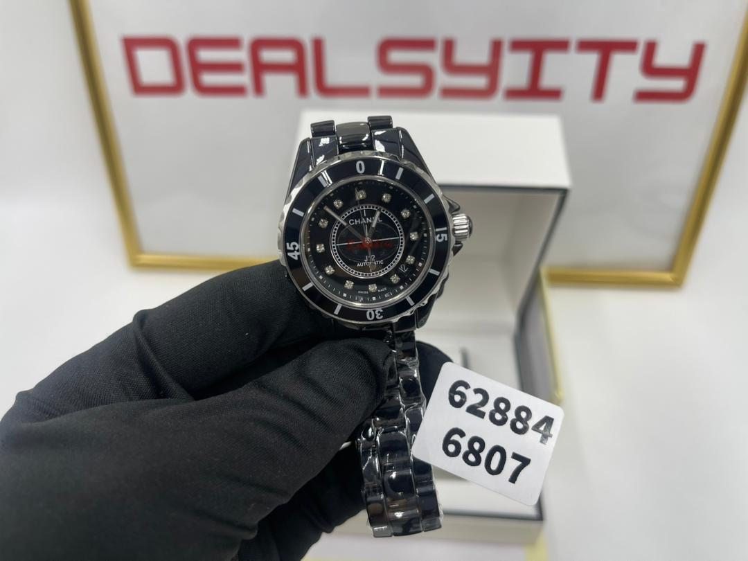 [SUPER CLONE] Chanel J12 Watch Calibre 12.6 – 38 mm Black Dial