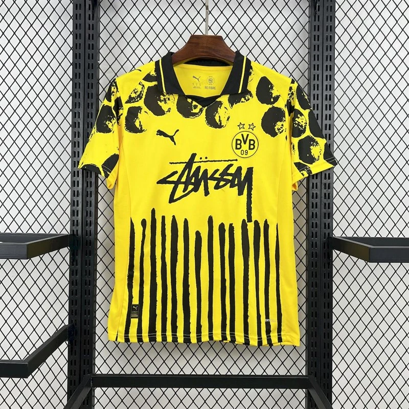 2025-26 Dortmund season yellow special customization Football jersey