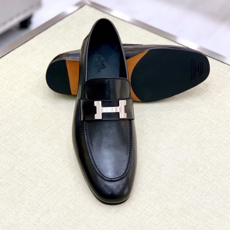 HERMES PARIS LOAFER BLACK