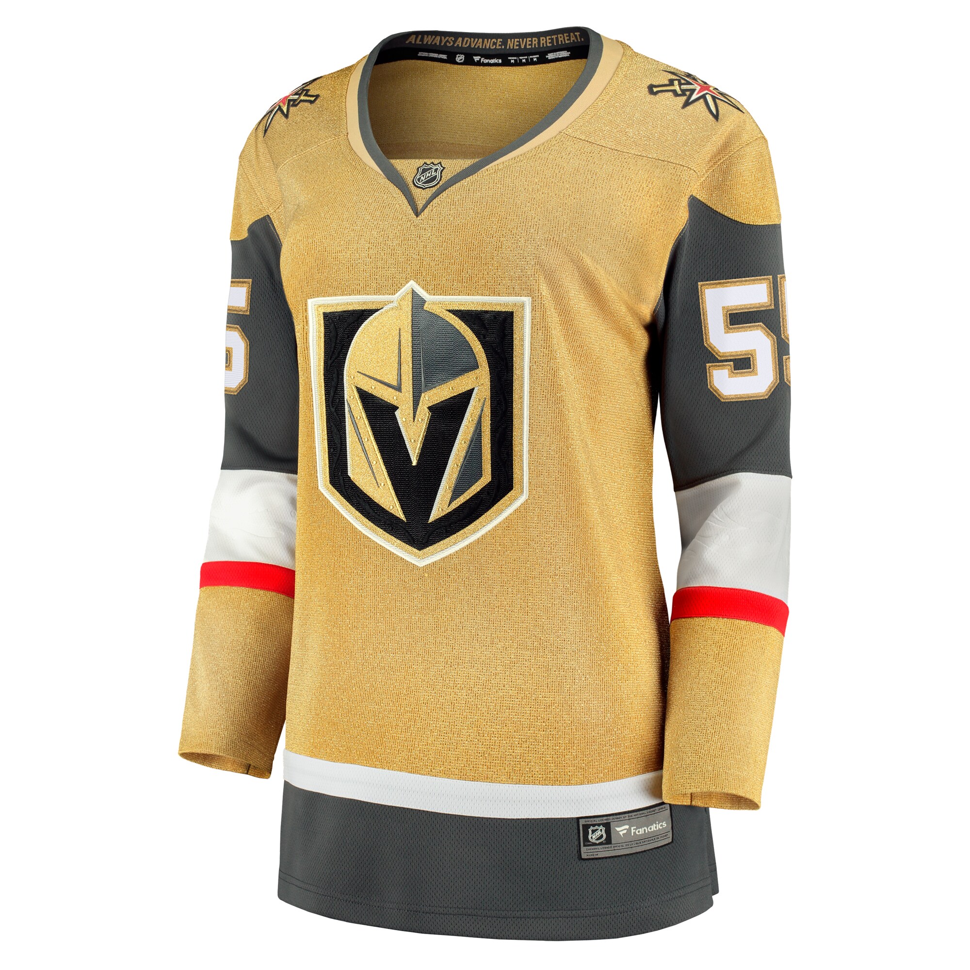 Keegan Kolesar Vegas Golden Knights Fanatics Women’s Alternate Breakaway Player Jersey – Gold