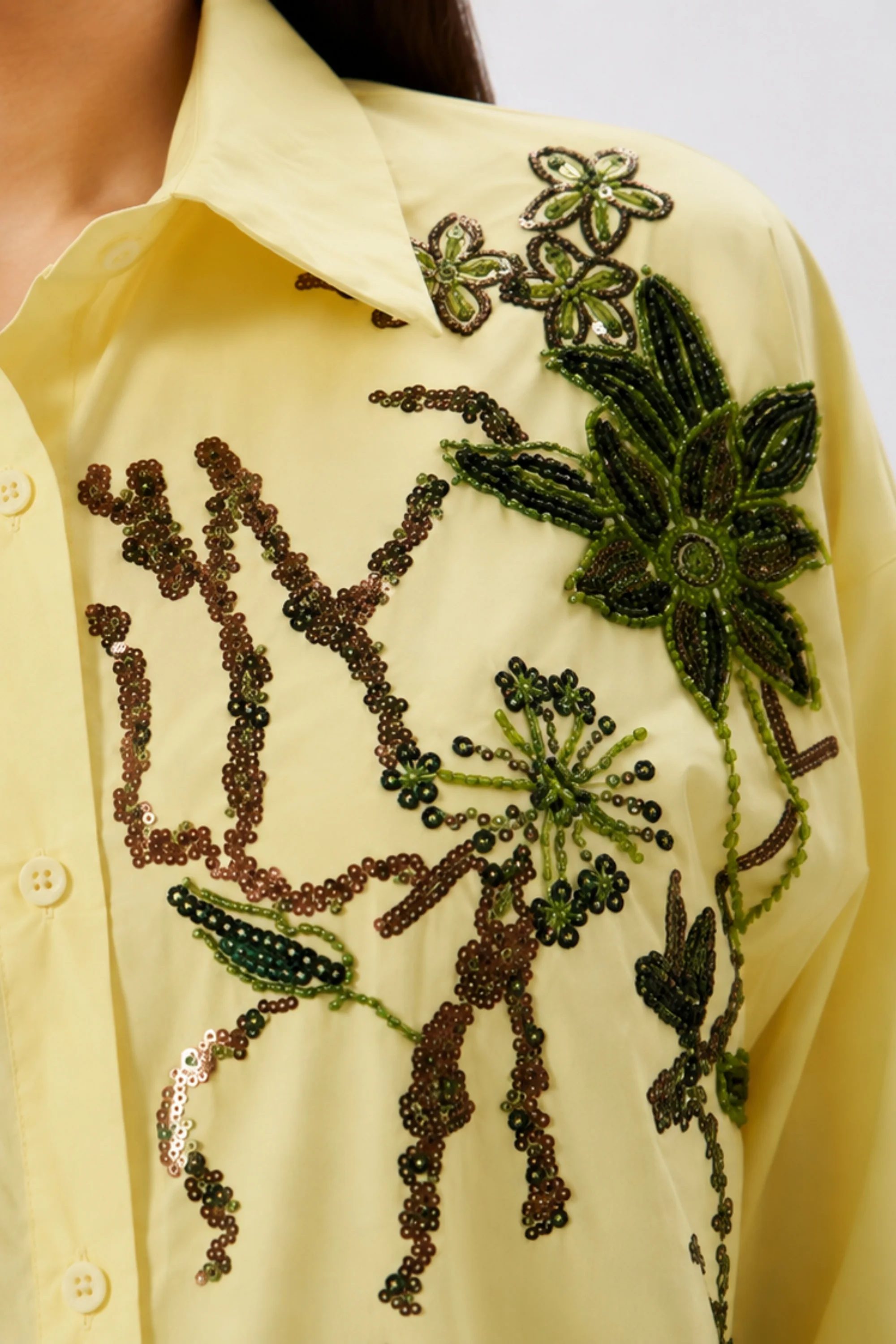 Sunny Meadow Embellished Shirt