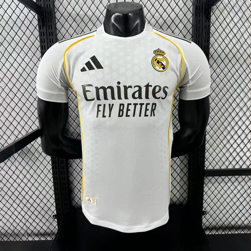 player 2025-26 Real Madrid Home Football jersey