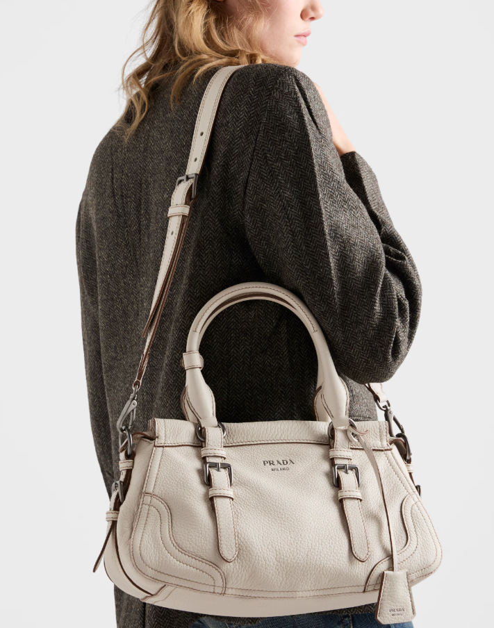 Prada Large leather tote bag