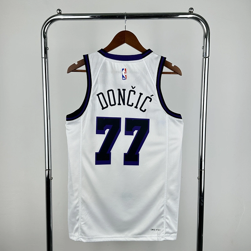2023 NBA Lakers 77 DONCIC Basketball Jersey