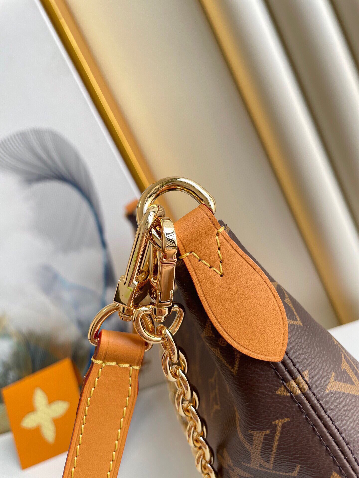 Louis Vuitton Lv Boulogne Monogram Canvas Beige M45832 29cm/ 11.8in
