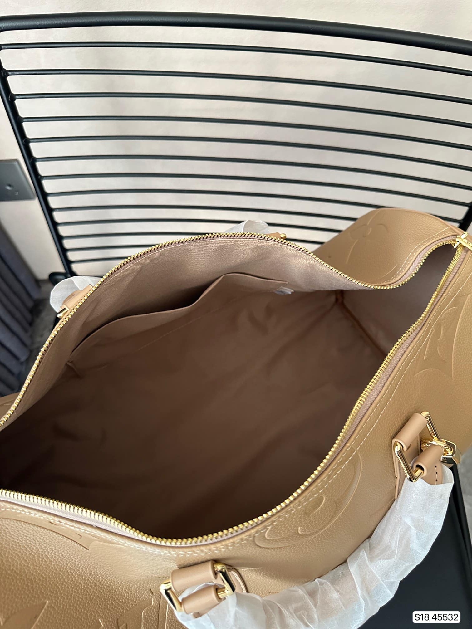 Louis Vuitton Keepall Beige 45Cm M46114