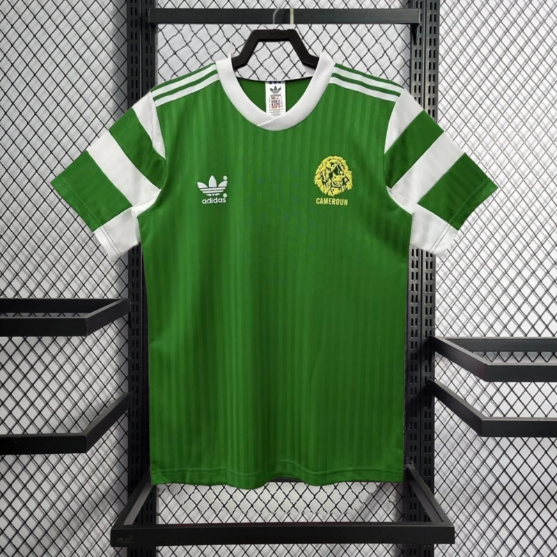 Retro 1990 Cameroon Home Football jersey Retro