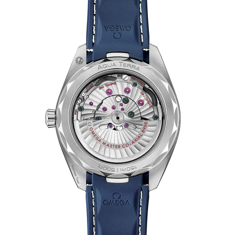 OMEGA Seamaster Aqua Terra 41mm Blue Dial Stainless Steel Strap 220.12.41.21.03.007