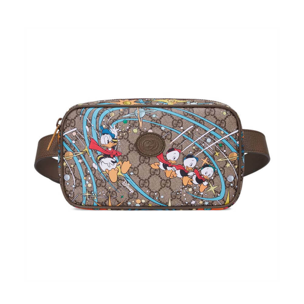 Disney x Gucci Donald Duck Print Belt Bag