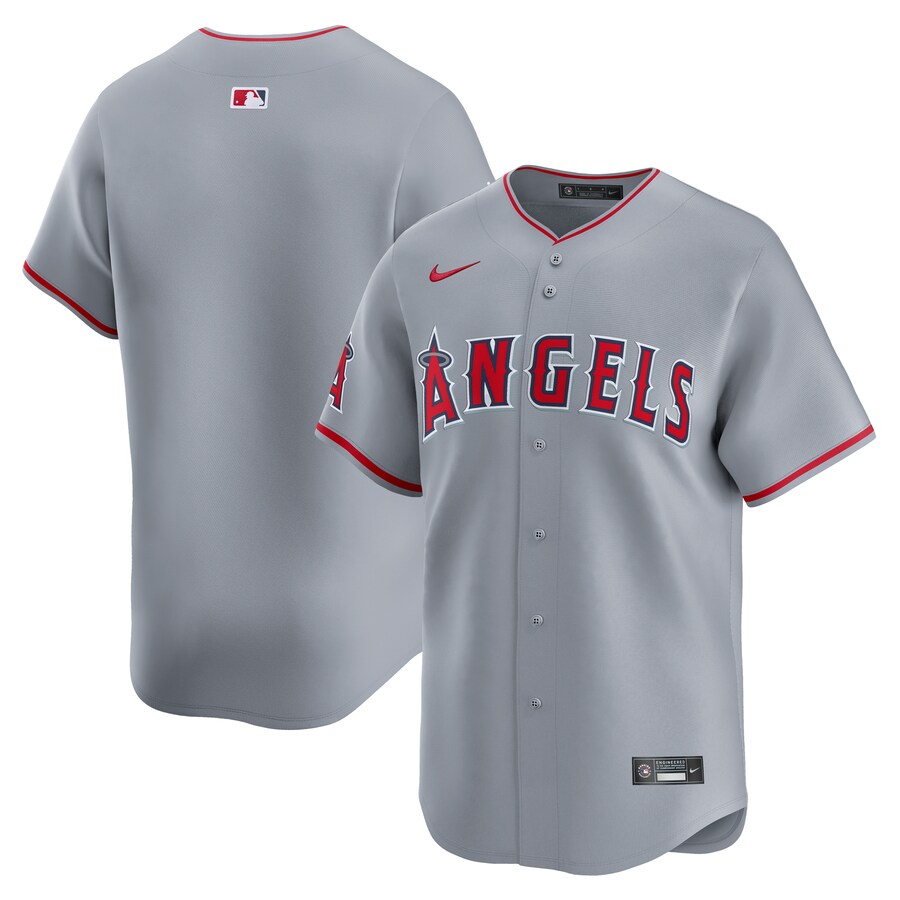 Los Angeles Angels Away Limited Jersey Gray
