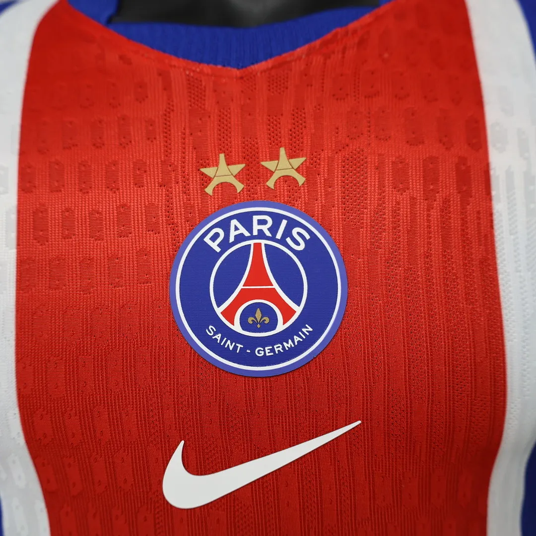 2026/27 Ligue 1 Paris Saint-Germain Team Home Football Jersey Player Version 2 Stars - JerseyFun