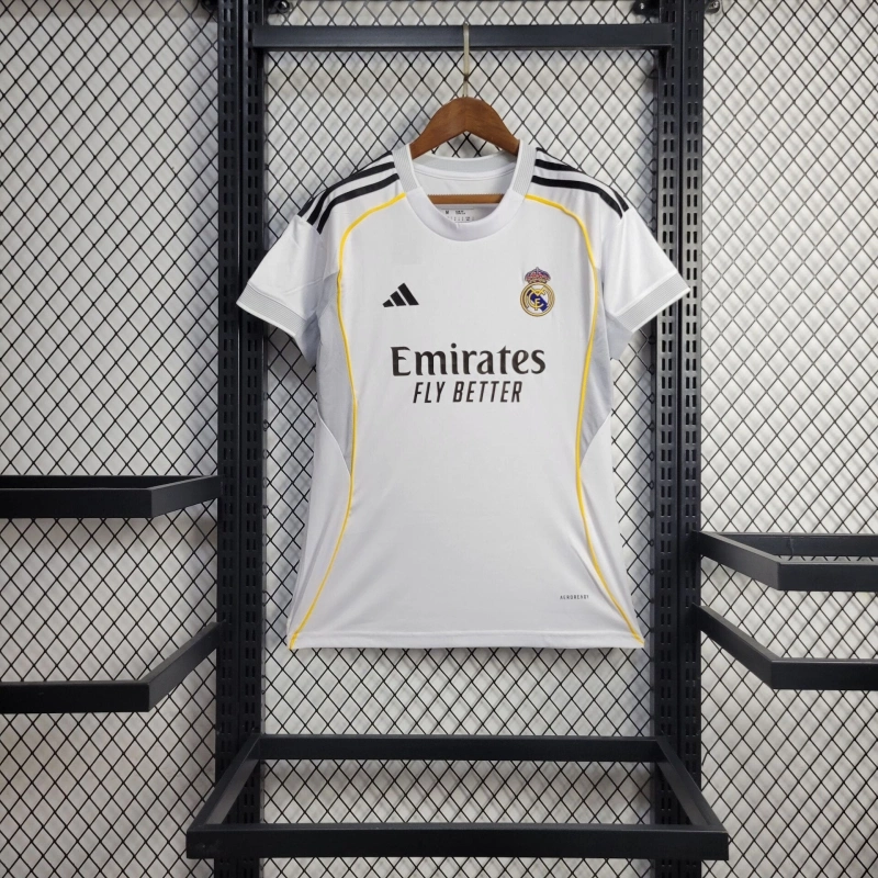 Women's 2025-26 Real Madrid Home Football jersey