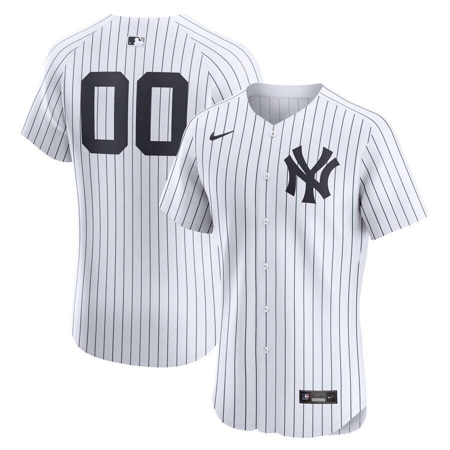 New York Yankees Home Elite Pick-A-Player Retired Roster Jersey White