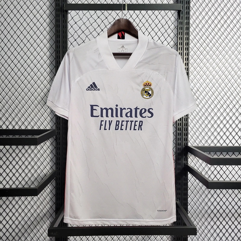 Retro 2020-21 Real Madrid Home Benzema vini jr. Sergio Ramos Casemiro KROOS MODRIC Football Jersey