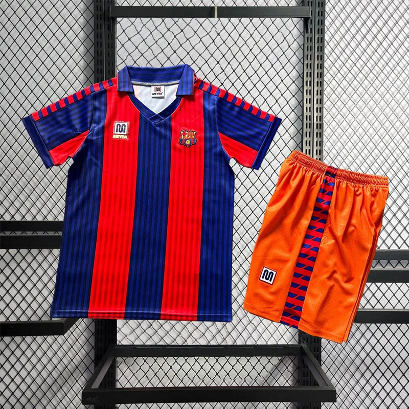 Retro Kids 1992 Kids FC Barcelona Home Football jersey retro